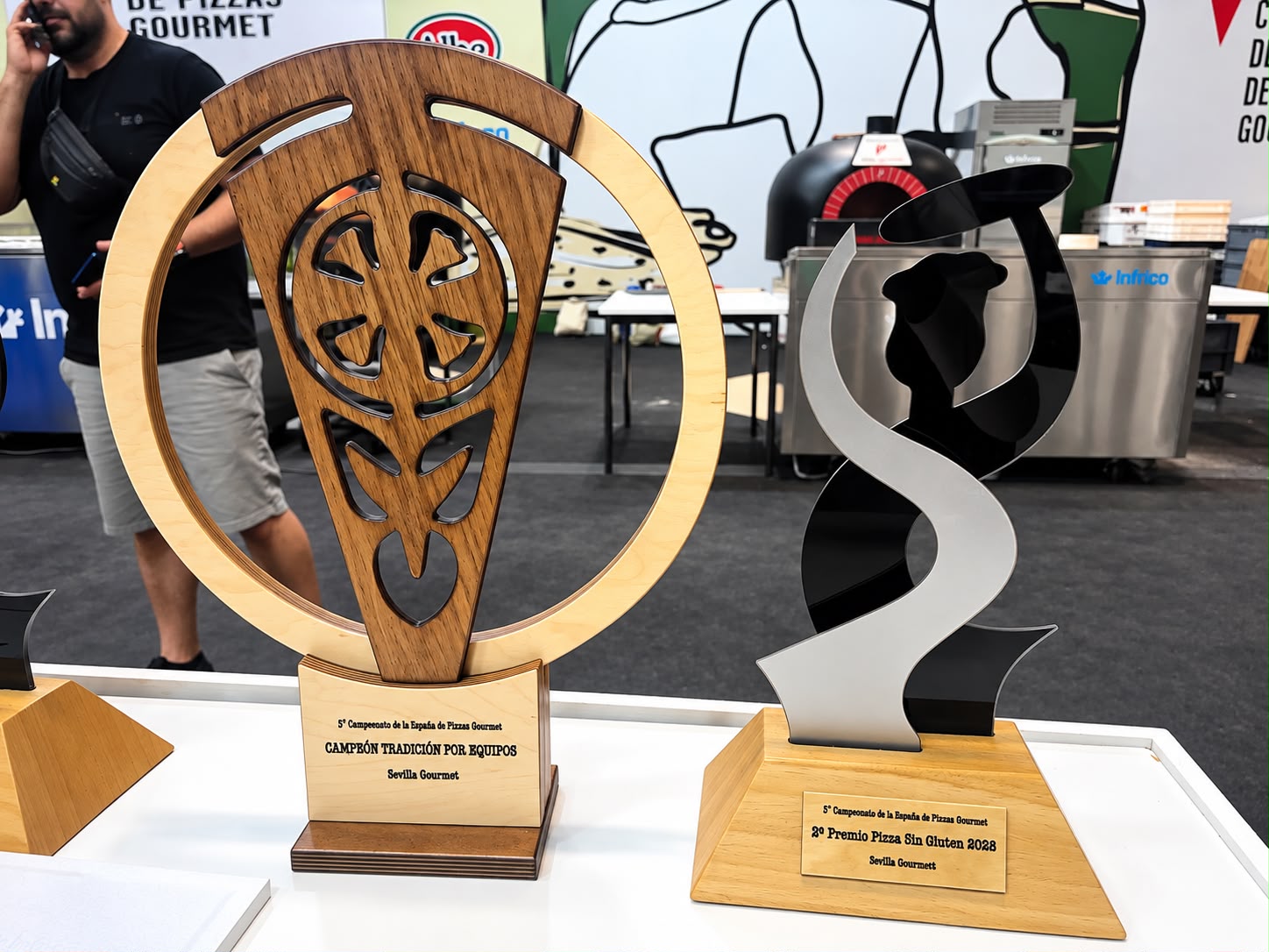 Trofeos de Rústica Napoletana en el Campeonato de España de Pizzas Gourmet